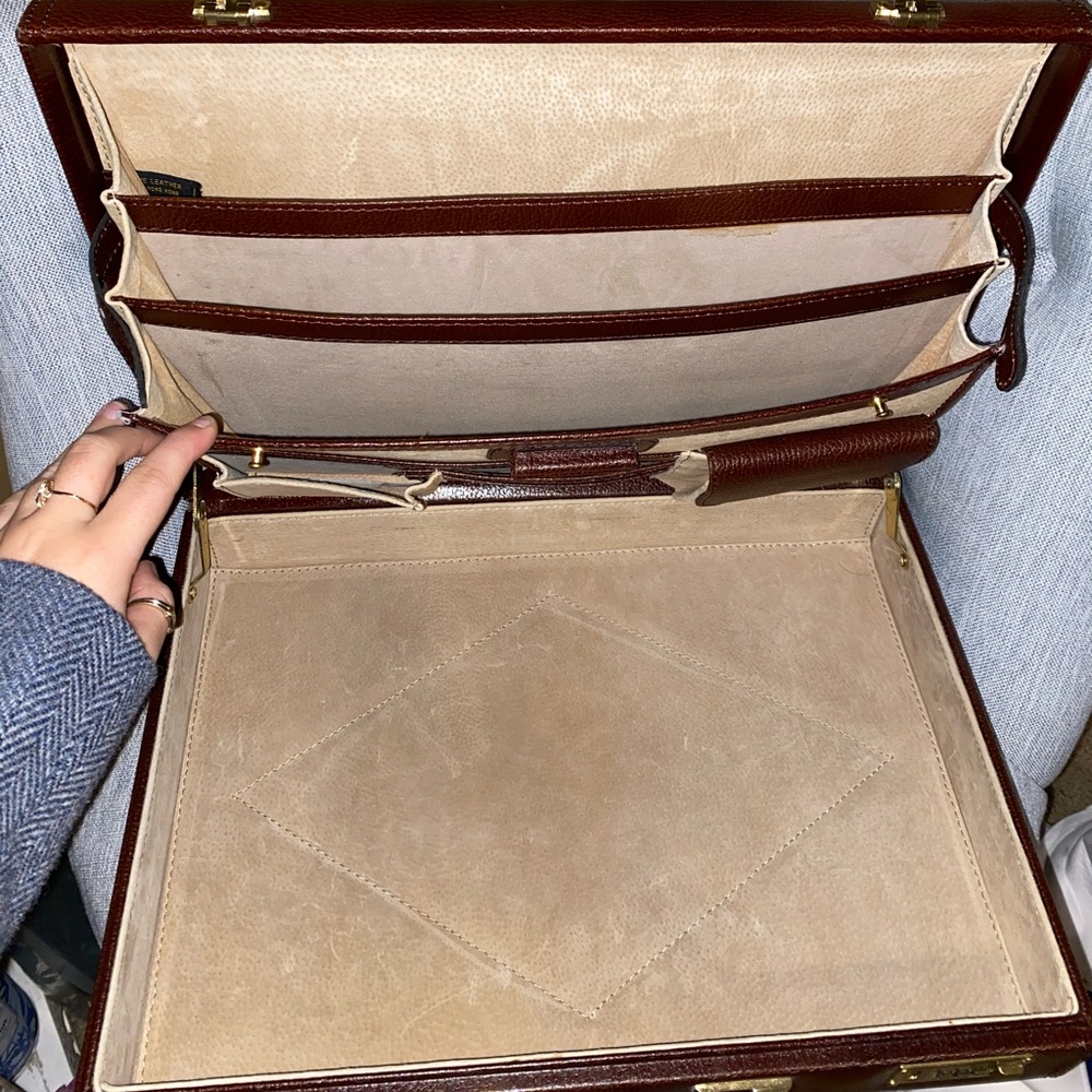 Leather Briefcase - Picture 7 of 7